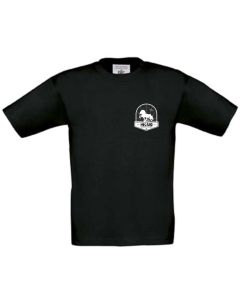 Sort børne t-shirt
