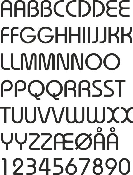 Belgium - Folie bogstaver - tal ark str. A4