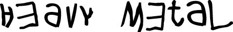 Heavy Metal, konturskåret, 3510 fra