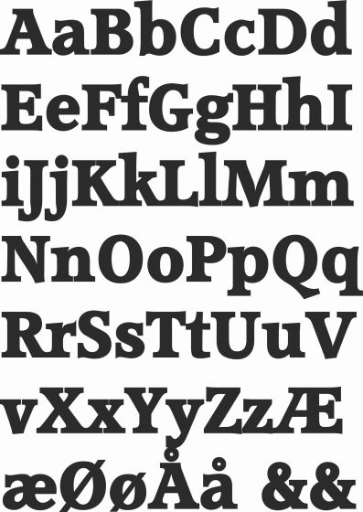 Accord Heavy SF, A4 ark, 20 og 25 mm.